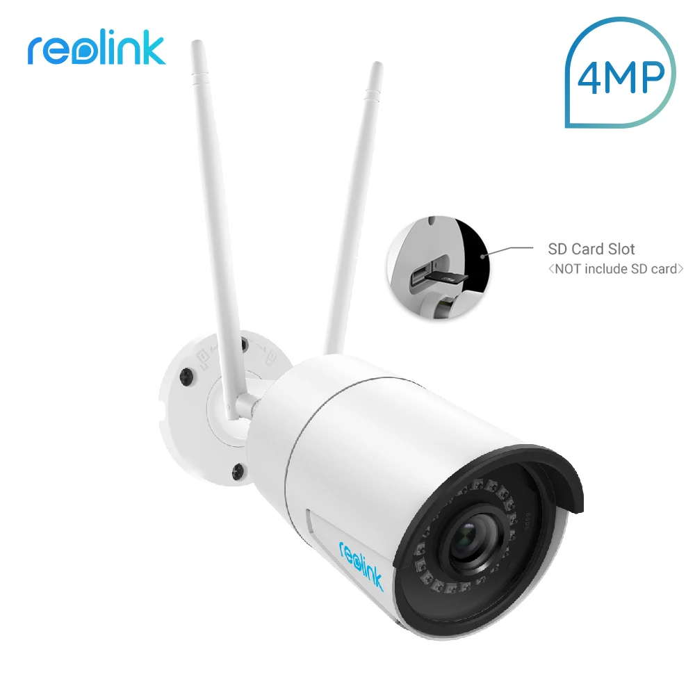 Reolink RLC-410W 4MP 2560 x 1440 2.4 G&5G Nadzor na Prostem WiFi Kamera HD IP Kamera Brezžična Vremensko Varnostne Kamere