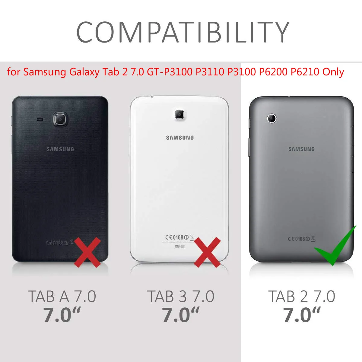 Tablični Primeru Za Samsung Galaxy Tab 2 7.0