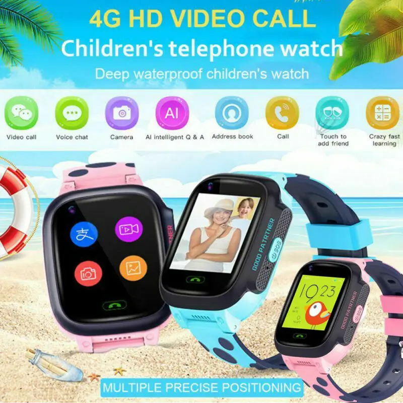 Y95 4G Otroci Pametno Gledati Otroka, Anti-izgubil Smartwatch GPS LBS Tracker Wifi SOS Klic GSM SIM Fantje Dekle Video Klic Watch Darila