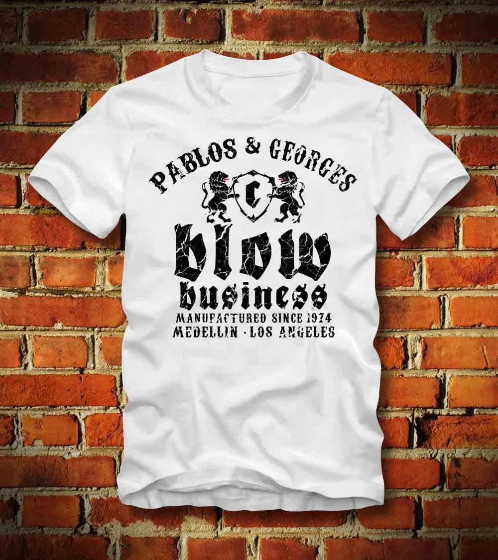 Majica Udarec Poslovnih Kokaina Pablo Escobar Kokain El Chapo Drog Tv Novo 2019 Vroče Poletje Priložnostne T-Shirt Tiskanje