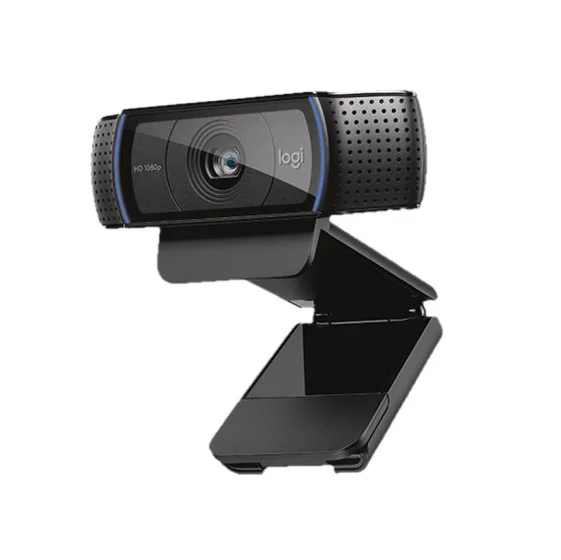 Logitech C920 Pro 1080P Full HD Webcam Široki Video klicev in Snemanje Graditi v Mic samodejno ostrenje, Kamera Za Namizje ali Krog
