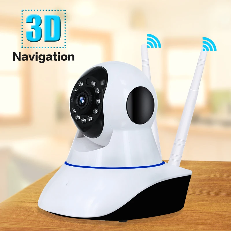 1080P Wifi IP Kamere CCTV Kamera 2MP, Nadzor Varnostne Kamere dvosmerni Audio IR Cut Night Vision Baby Monitor App 360Eyes