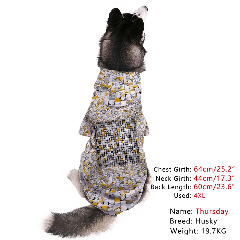 Brezplačna Dostava 3d Digital Print Kul Prostem Zimska Oblačila Pes Hoodie Pet colthes Chihuahua Zimska Oblačila Jumpsuit Brezplačno Ladja