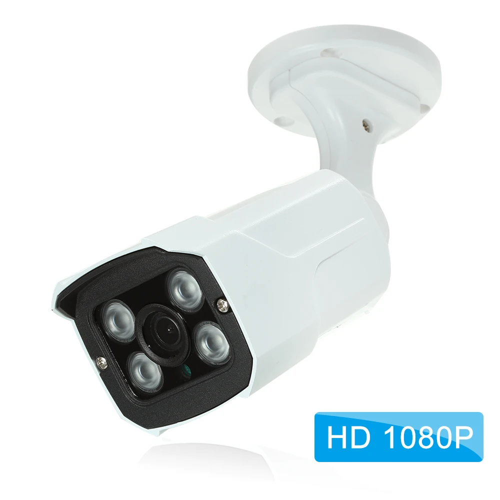 1080P HD POE IP Fotoaparat 2.0 MP 3.6 mm 4PCS IR Svetilke Neobvezno P2P Nočni IR-CUT Zaznavanje Gibanja Nepremočljiva Telefon APP Nadzor