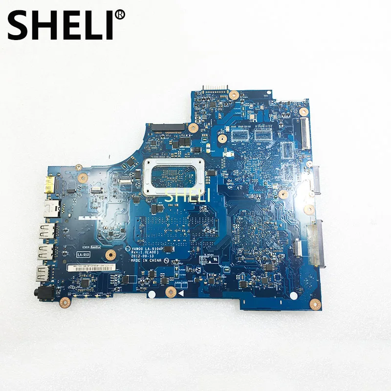 SHELI za DELL 1017U CN-0GY07W LA-9104P Motherboard DDR3 Inspiron Intel Integrirana