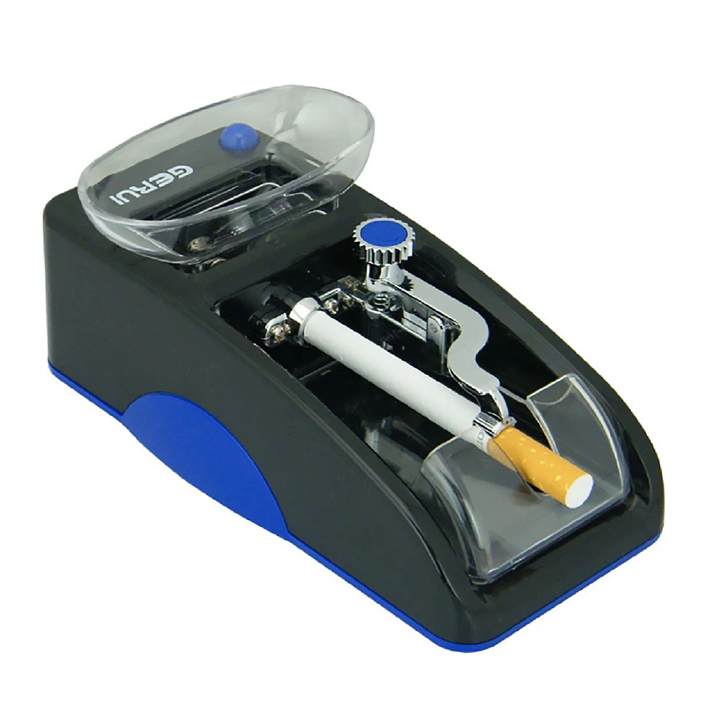 Praktično Cigaret Maker Samodejno Zvijanje Cigaret Stroj, Električni Tobačne Injektor Cigaret Roller Maker EU Plug Modra