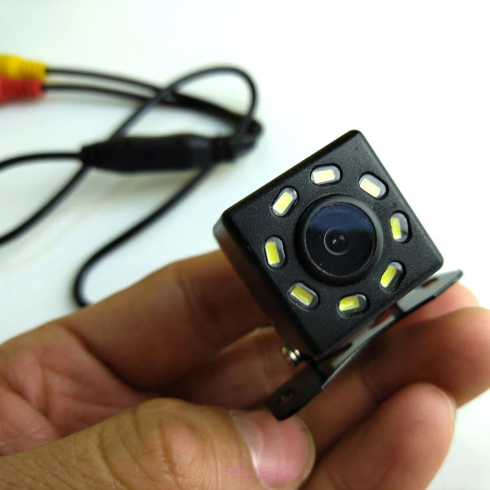 VERYSMART Avto Pogled od Zadaj Kamero Univerzalno Varnostno kopiranje Parkiranje Kamera 8 LED Nočno Vizijo Nepremočljiva 120 Stopnja širokokotni HD Video