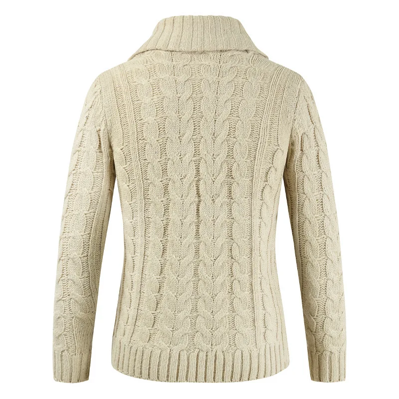 2021 pleteni pulover turtleneck pulover moških GJ6735