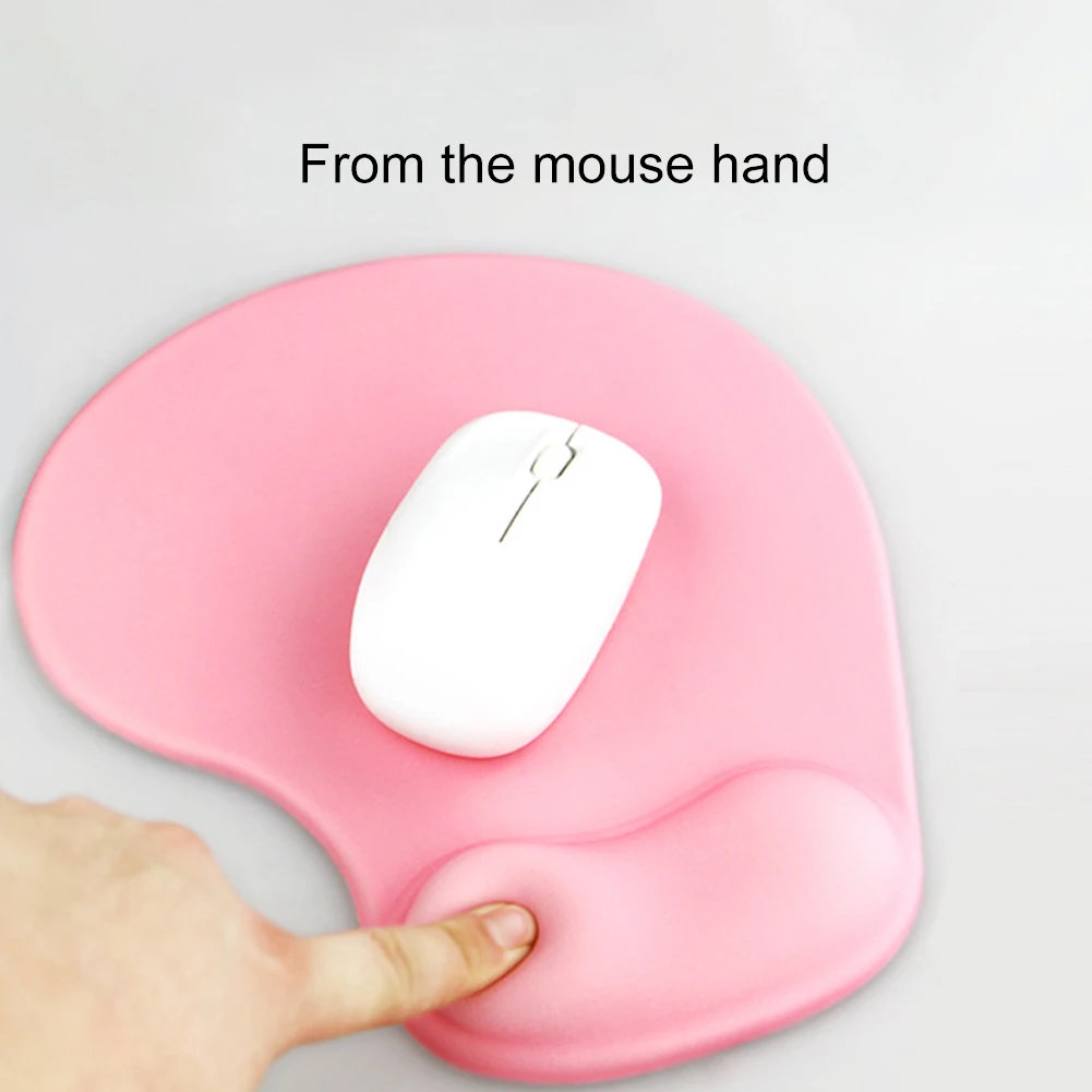 Igra z Miško Pat Silikonski Mehko Mouse Pad z Zapestje Ostalo Podporo Mat igre PC, Laptop za Mac 210*240*4 mm