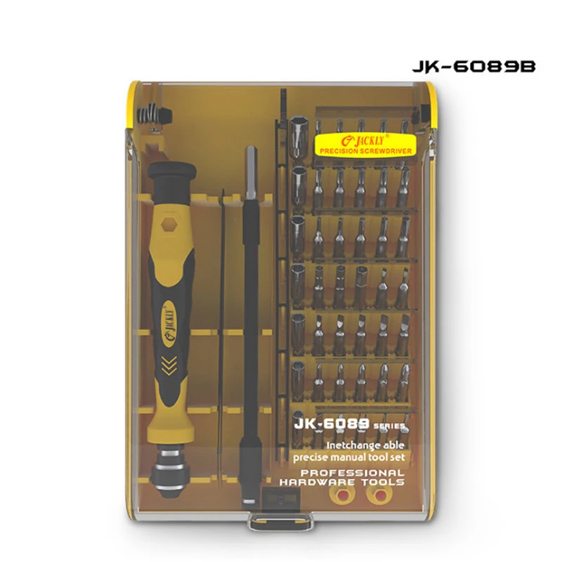 Jackly JK6089A 45 V 1 Nastavite Torx Schroevendraaier Kit Mobiele Telefoon Horloge Orodje za Popravilo Precisie Magnetische Set