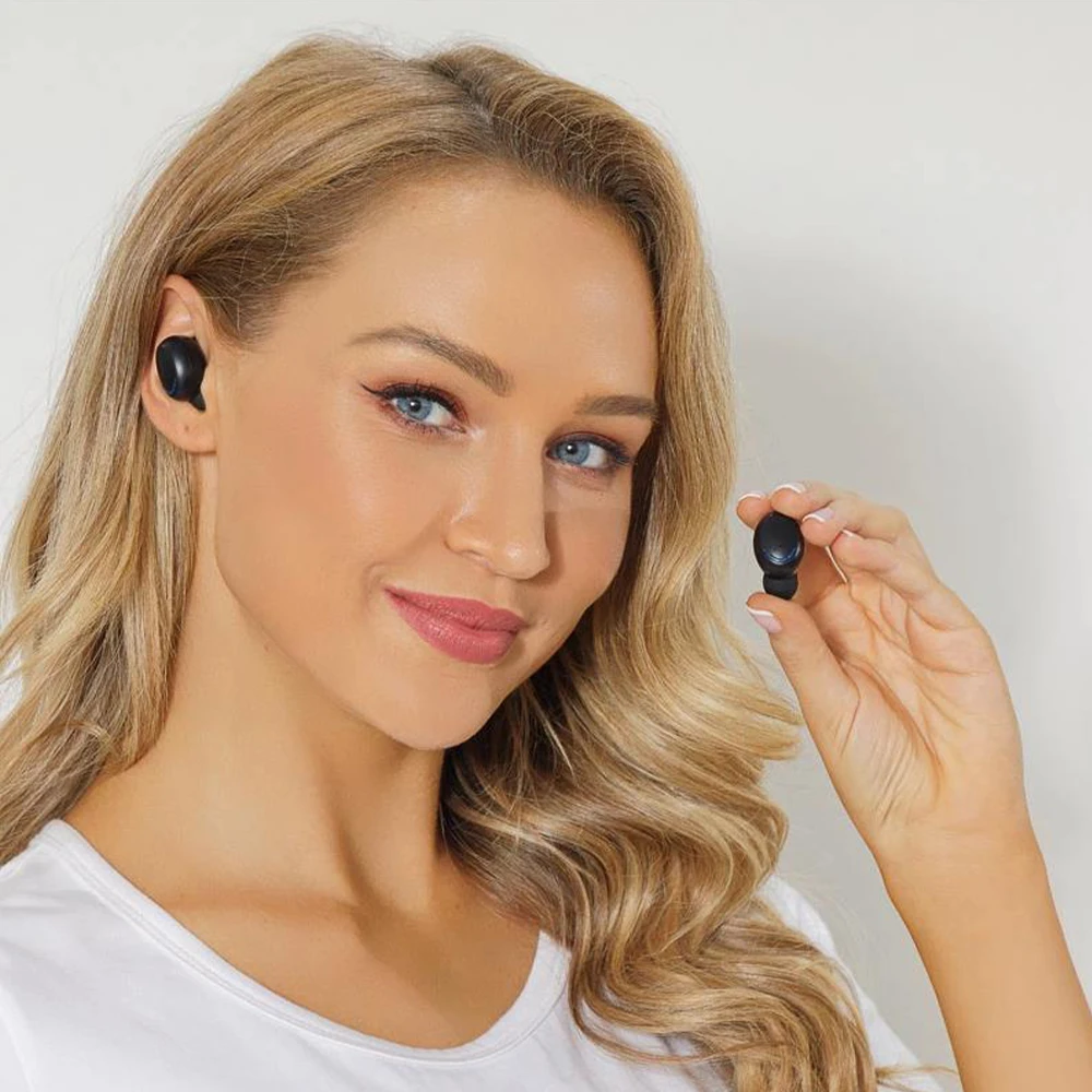 F9 TWS Bluetooth Brezžične Slušalke 5.0 Slušalke 9D Mini Bas Stereo in-ear Čepkov Športne Slušalke Z Mikrofonom Polnjenje Primeru