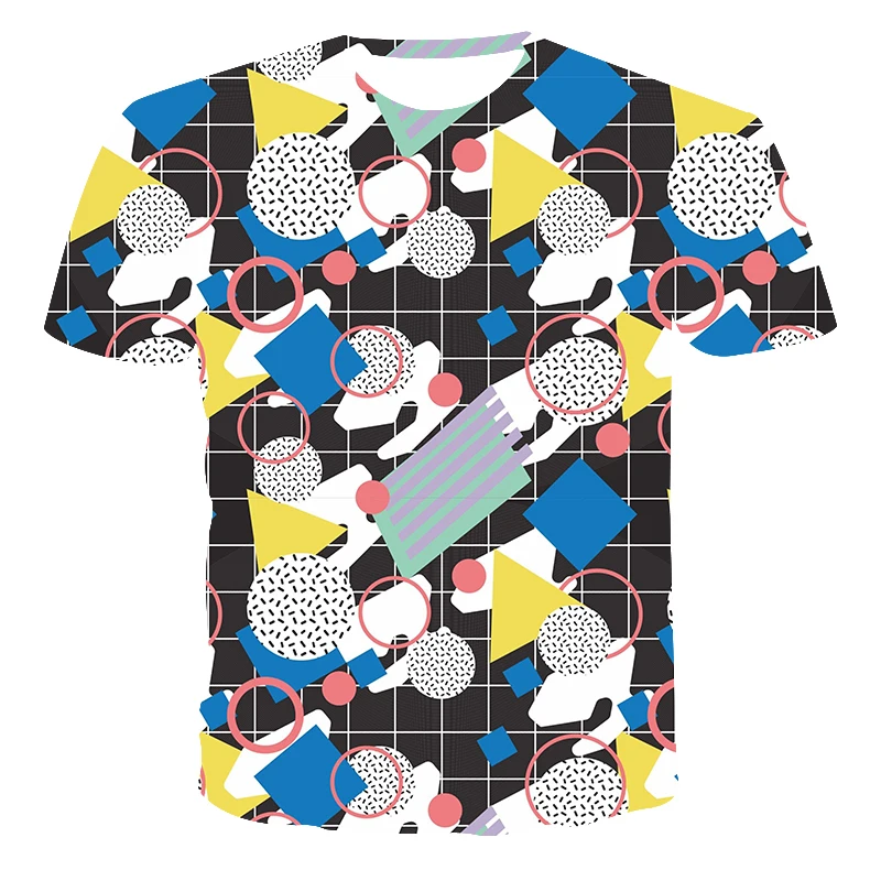 2021 Novo 3D Tiskanje moška T-Shirt Poletje Kratek Rokav【Kreativne Domišljije】 Moda Casual Velikost Vrhovi 110-6XL Prilagodljiv