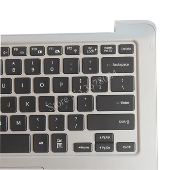 NOVO za samsung 740U3L NP740U3L NAS Black angleško tipkovnico, s Laptop podpori za dlani primeru s Sledilno