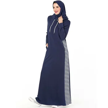 Dubaj Tam Kaftan Abaya Turčija, Muslimani Hidžab Obleka Ženske Abayas Tesettur Elbise Molitev Turški Islamska Oblačila Haljo Djellaba Femme