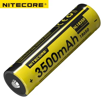 NITECORE NL1835R/NL1834R/NL1826R 3,6 V 18650 baterijo Visoko Zmogljivost Mikro-USB za Polnjenje Li-ionska Baterija