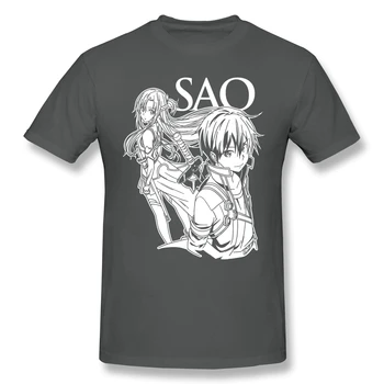 T-Shirt za Moške Isekai Bojevniki Bombaž Sword Art Online T Shirt 6XL Smešno Plus Velikost Oblačila