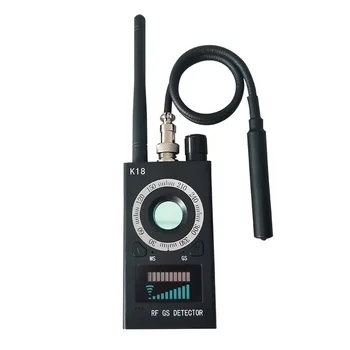 K18 1MHZ-6.5 GHZ K18 GSM RF Signala Detektorja Anti-spy Detektor Fotoaparat Brezžično GPS Anti-skrivaj Strel Spremljanje Položaja Detektor