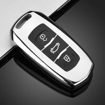 Novo TPU Avto Ključ Primeru Za Geely Atlas Boyue NL3 EX7 Emgrand X7 EmgrarandX7 SUV GT GC9 Borui Avto Smart Key Primeru Zajema Keychain