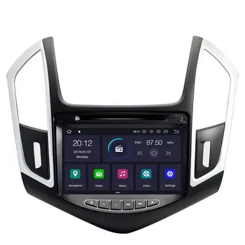 Android 10 8core Avto GPS Navigacijski DVD Predvajalnik Za Chevrolet CRUZE 2012-Automedia glavna enota Multimedijski radio magnetofon