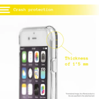 FunnyTech®Silikonsko Ohišje za Iphone 11 l Mini srca pregleden dež