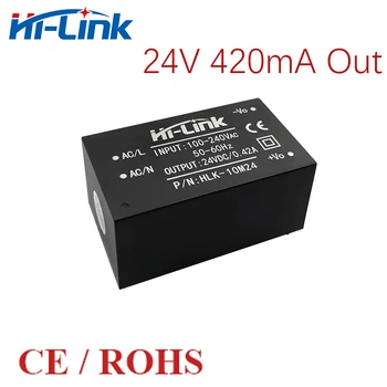 85-264v, da 24V 10W 416mA AC-DC pcb nameščen napajalnik Hi-Link HLK-10M24 10pcs/veliko Prostega Ladja