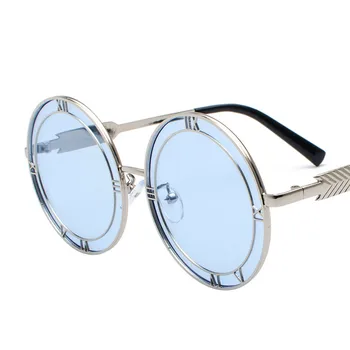 2020 visoko kakovostni Ženske sončna Očala okrogle očala osebnosti Evropske Ameriški retro črke sončna Očala Moških potovanja stranka UV400