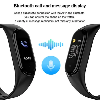 M5 Pametna Zapestnica Smarthwatch IP67 Nepremočljiva Pametno Gledati Manšeta Krvni Tlak Watch Tracker Klic Srčnega utripa Bluetooth Band