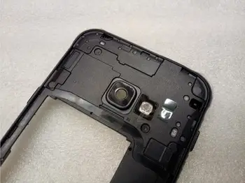 Za Samsung Galaxy Xcover 4 G390 SM-G390F Plošče LCD Okvir Šasije Sredini Objektiv Kamere Stekla Nazaj, Zadnji Pokrovček Baterije Strani Gumb