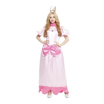 Shanghai Zgodba odraslih Princess Peach kostum ženske cosplay stranke halloween kostumi za ženske roza fancy oblačenja