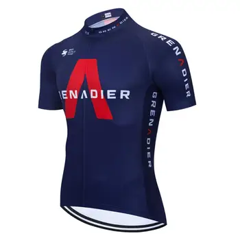 Ekipa laser cut ineos tenue cycliste homme pro team 2021 dirke kratek rokav kolo majica dihanje repaka kolesarski dres