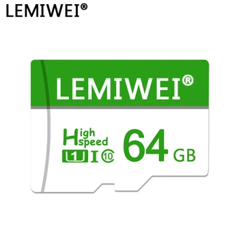 Lemiwei Pomnilniško Kartico 32GB 64GB 8GB 16GB Z Nastavkom Trans Flash Kartica High Speed TF Kartica Združljiva S Telefonom