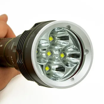 8000Lm Potapljanje, Podvodni 100m Flash Svetlobe Za 5x XM-T6 LED Svetilka 5 LED Potop Baklo Nepremočljiva, Lahka Svetilka LED Luči