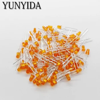 Oranžna 14-19 3mm LED orange light-emitting diode 1Kpcs/lot = 1000pieces/veliko
