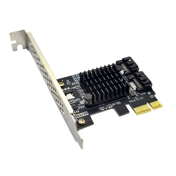 BTBcoin Dodajte Na Kartico Krmilnik SATA 3 SATA3 PCI-E/PCIE SATA PCI Express SATA Kartica/Multiplikator/Širitev SATA3.0 6Gb 2Port Adapter