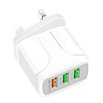 2.5 3 USB Razsvetljavo Multi-funkcijo Mobilnega Telefona Polnilnik Prenosni Trajne Hitro Polnjenje Glavo EM88