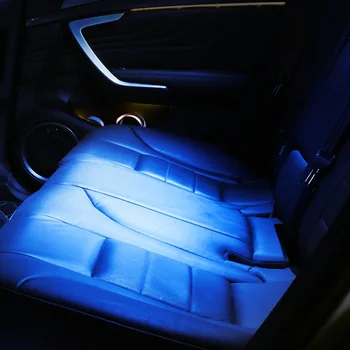 3-Dotik barve Avto Notranje Vzdušje Svetlobe Magnetni Strop Prtljage Branje Lučka LED Za BMW, Audi, Mitsubishi A4 A6 Avto Tuning