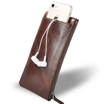 Za iPhone 8 Usnjena torbica Univerzalna Denarnice Kritje velja Za Samsung 6.0 palčni na Mobilni Telefon Torbica Lupini CORNMI
