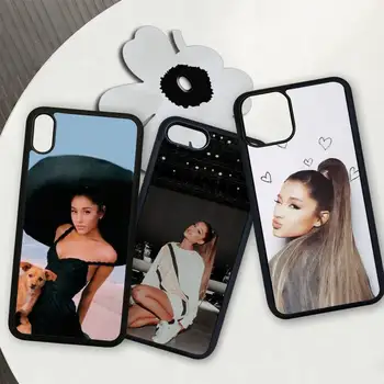 Yinuoda Ariana Grande obliž Hemming telefon primeru kritje za iphone se 2020 6 6s 7 8 plus x xs max xr 11 12 pro max funda