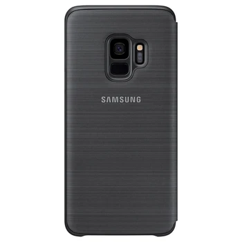 SAMSUNG Original LED Usnja Flip Cover Usnjena torbica LED Prikaz Kritje Etui za Samsung Galaxy S9 G9600 S9+ S9 Plus S9Plus G9650