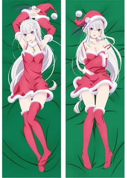 RE Življenje v Drugačen Svet Od Nič blazino Zajema seksi dekleta vzglavnik anime Posteljnina Objemala Telo prevleke božična darila