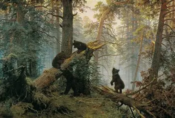 Ivan Shishkin Zjutraj V Borovem Gozdu, 1889