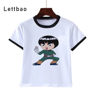 Rock Lee Otroci T Srajce otroška Majica s kratkimi rokavi za Otroke je Vrhovi Poletje T-Shirt Plus Velikost Vrhovi Tee Ulične 2020