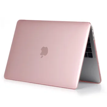 Kristalno Težko Laptop Primeru Za MacBook Pro 16 A2141 2019 Dotik ID A1932 Kritje Za Macbook Air 13 A1466 A1369 Pro Retina 12 13 15