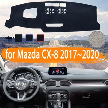 Za Mazda CX-8 2017 2018 2019 2020 Avto nadzorna plošča Pokrov Dashmat Izognili svetlobe Sonca Odtenek Preprogo Avto Dodatki