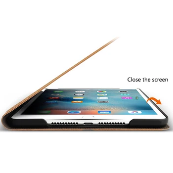 Ohišje za iPad 2 3 4 Nova Tableta Stojalo PU Usnje Magnet Smart Cover Auto Sleep/Wake