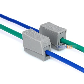 50PCS Enotni 1 Pin Kabel Žice Za Povezovanje Lučka 224-101 Kabel Konektorji
