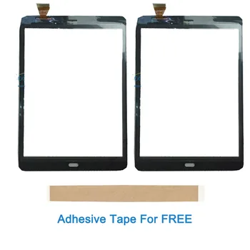 9.7 Palčni zaslon Za Samsung Galaxy Tab JE 9,7 SM-T550 T550 T551 T555 Zaslon na Dotik Steklo Objektiv Računalnike Sprednje Steklo S Trakom