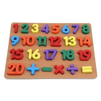 Otroške Lesene Puzzle Igrače Za Toddlers Razvoj Jigsaw Izobraževalne Otroci Igrače Za Otroke, Igre Risanke Živali Darilo 1 2 3 Let