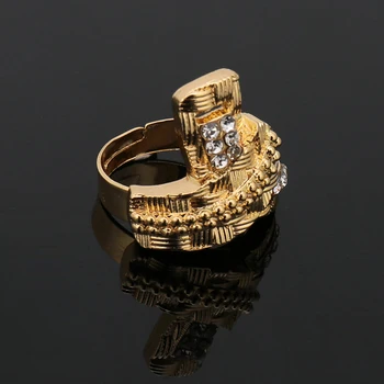 Fani kakovosti Dubaj Zlato-pisane kristalni nakit set blagovne Znamke nigerijski poročne kroglice Nakit set Stranki Poroka Poročni Dodatki