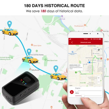 Najnovejši MP60 Mini GPS Tracker 200 Dni Stabdby GPS Tracker 20 Geo-ograjo za Sledenje Vozil Brezplačno Namestitev, BREZPLAČNO APP Avto Tracker